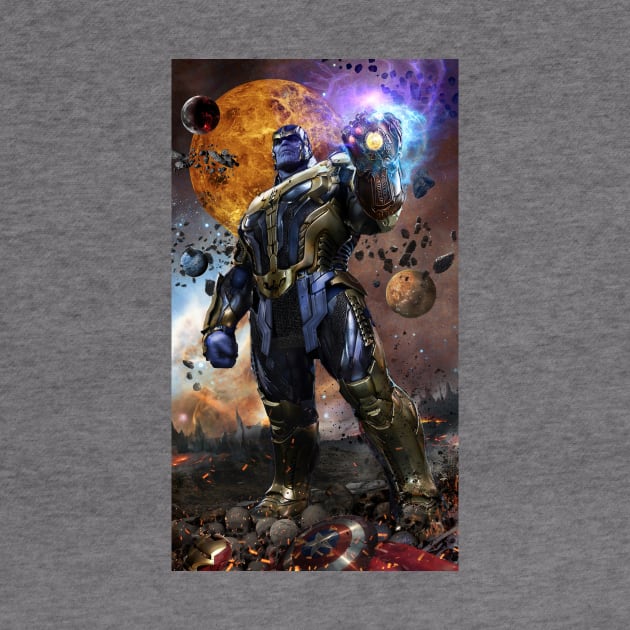 Thanos the Mad Titan by uncannyknack